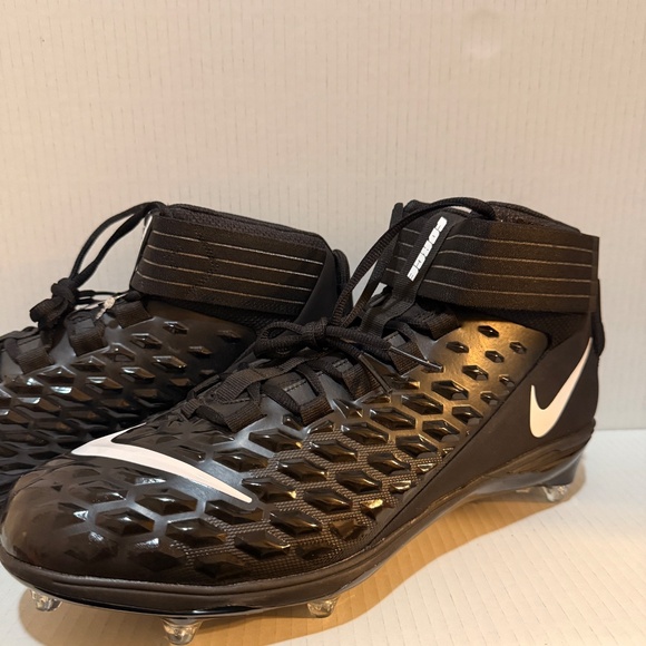 Nike Men”s force savage pro 2 football cleats black/white Sz 14.5 main image 7